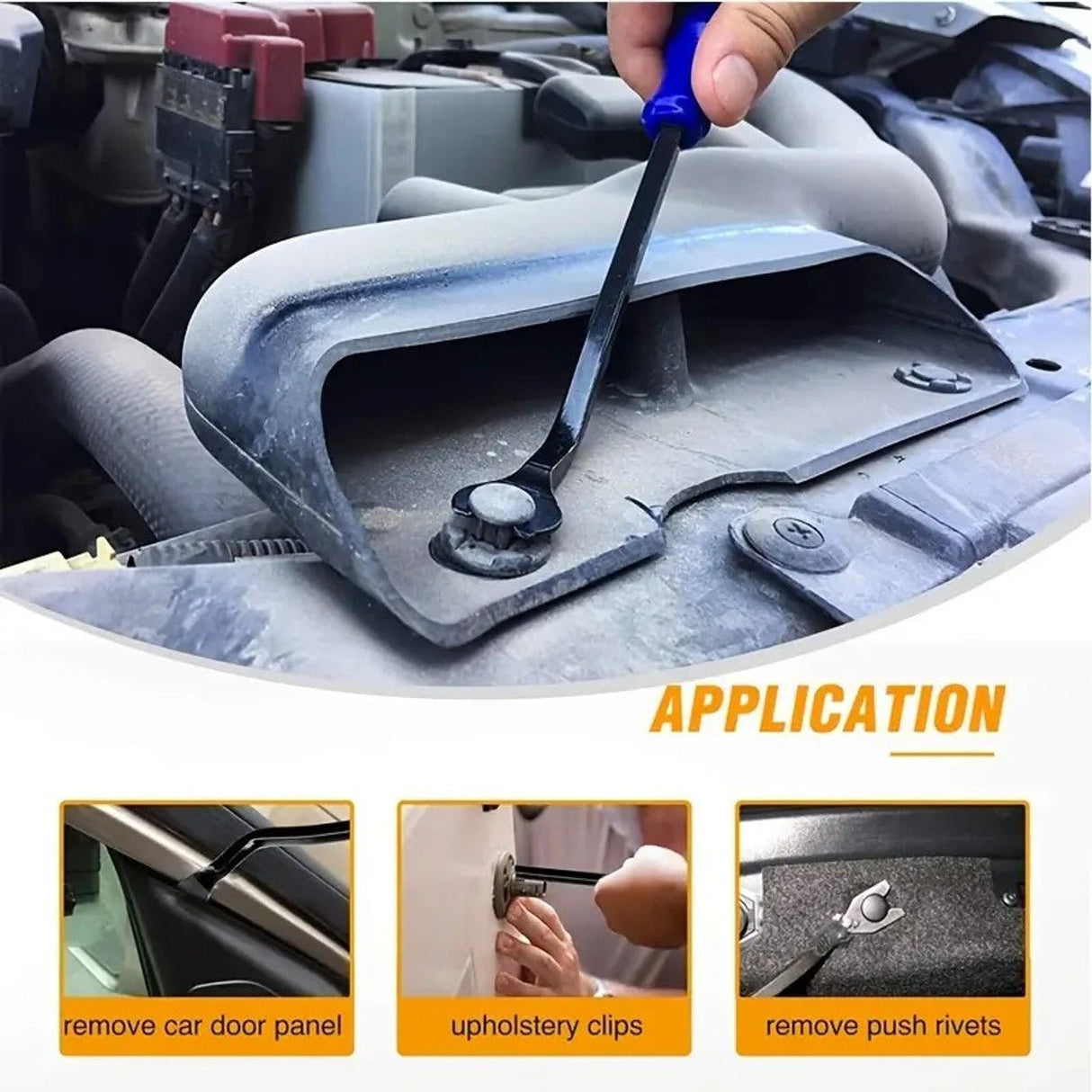Car Stereo & Interior Repair Tool Set: Auto Door Clip Panel Disassembly Kits - EXTNIX