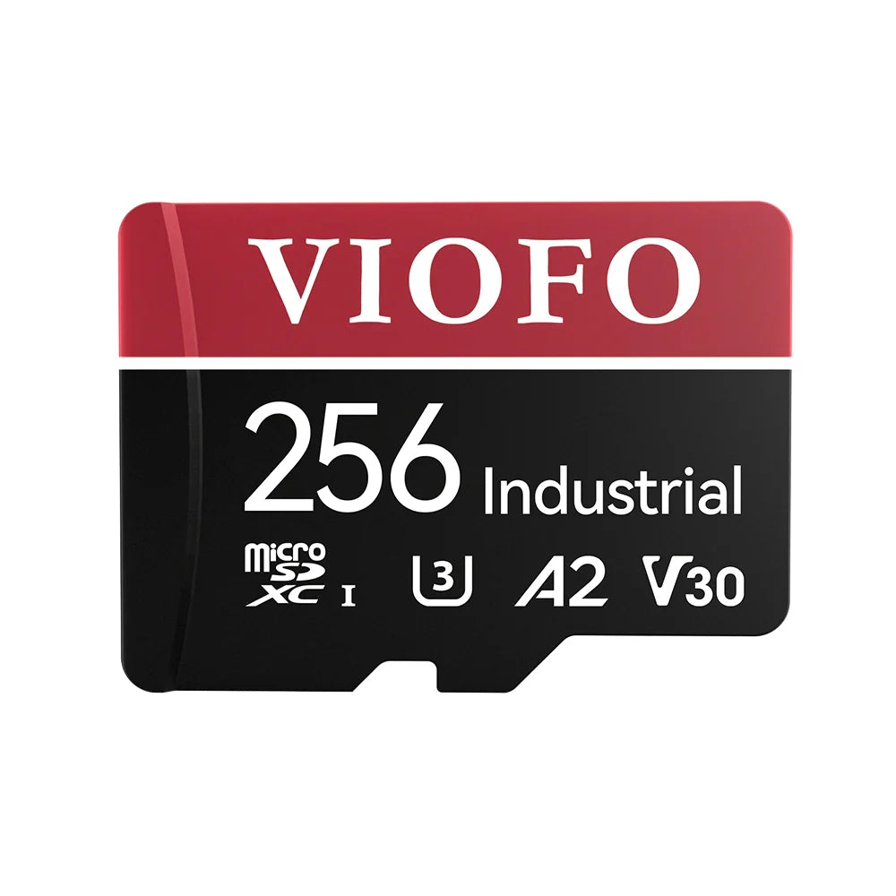 VIOFO 256GB Industrial Grade microSD Card U3 A2 V30 - High Speed Memory Card - EXTNIX