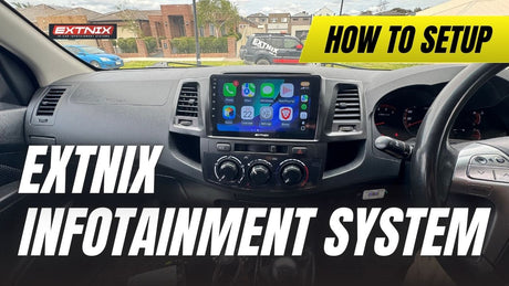 How to setup your Extnix Wireless Apple CarPlay & Android Auto Infotainment Headunit