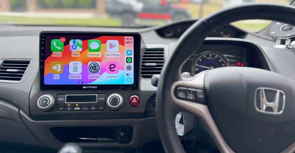 Extnix Honda Civic Wireless Carplay Headunit Infotainment System Upgrade