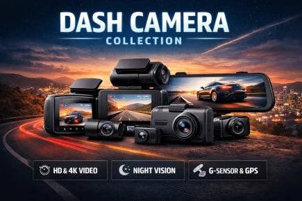 Dash Cams for Cars in Australia | 4K & Front Rear Dash Cameras | EXTNIX