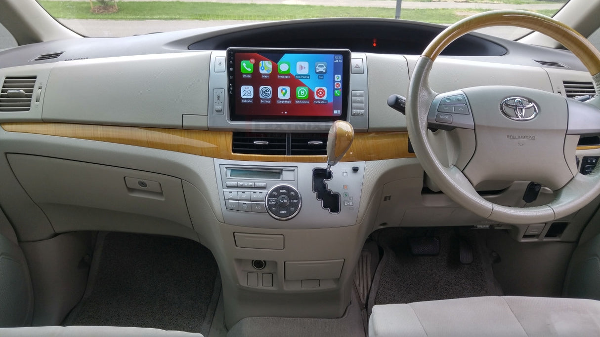 Toyota Tarago Estima ACR50R GSR50R Apple CarPlay Android Auto Infotainment System