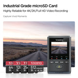 VIOFO 512GB Industrial Grade microSD Card U3 A2 V30 - High Speed Memory Card