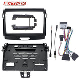 Extnix Ford Ranger PX2 2015+ Fascia Frame Kit Wiring Canbus for 9” Android Headunit System