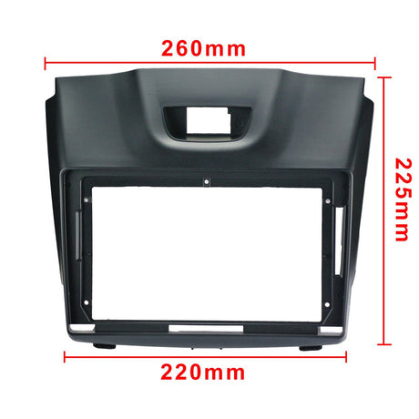 EXTNIX Isuzu D-Max MU-X Holden Colorado Frame Fascia for 9 inch Android Screen