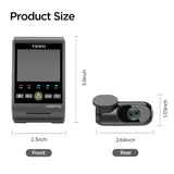 VIOFO A229 PRO 2CH FRONT AND REAR 4K+2K HDR DUAL DASH CAM SONY STARVIS 2