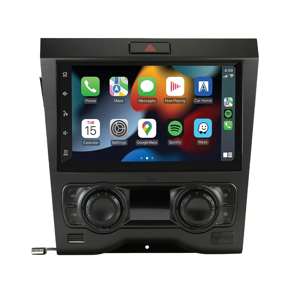 Aerpro AM9355BK 7" Apple CarPlay Andoid Auto Head Unit fits Holden VE Series 1