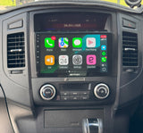 EXTNIX Premium Mitsubishi PAJERO Wireless Apple CarPlay Android Auto Infotainment System Headunit Rockford Compatible - Front