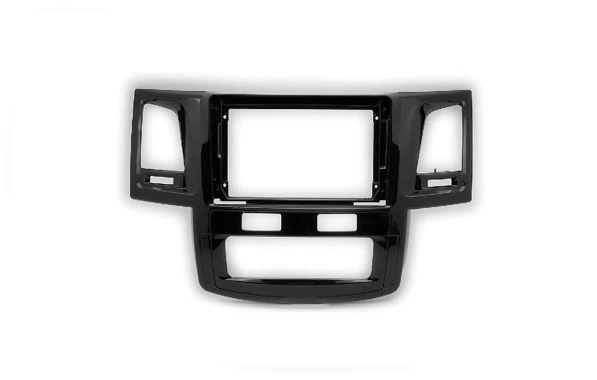 Extnix Toyota Hilux N70 2012-2015 SR5 Fascia Frame for 9" Android Systems Digital Climate Control