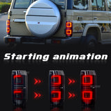 Extnix LED Tail lights for Toyota Landcruiser 76 Series 2007 Onwards