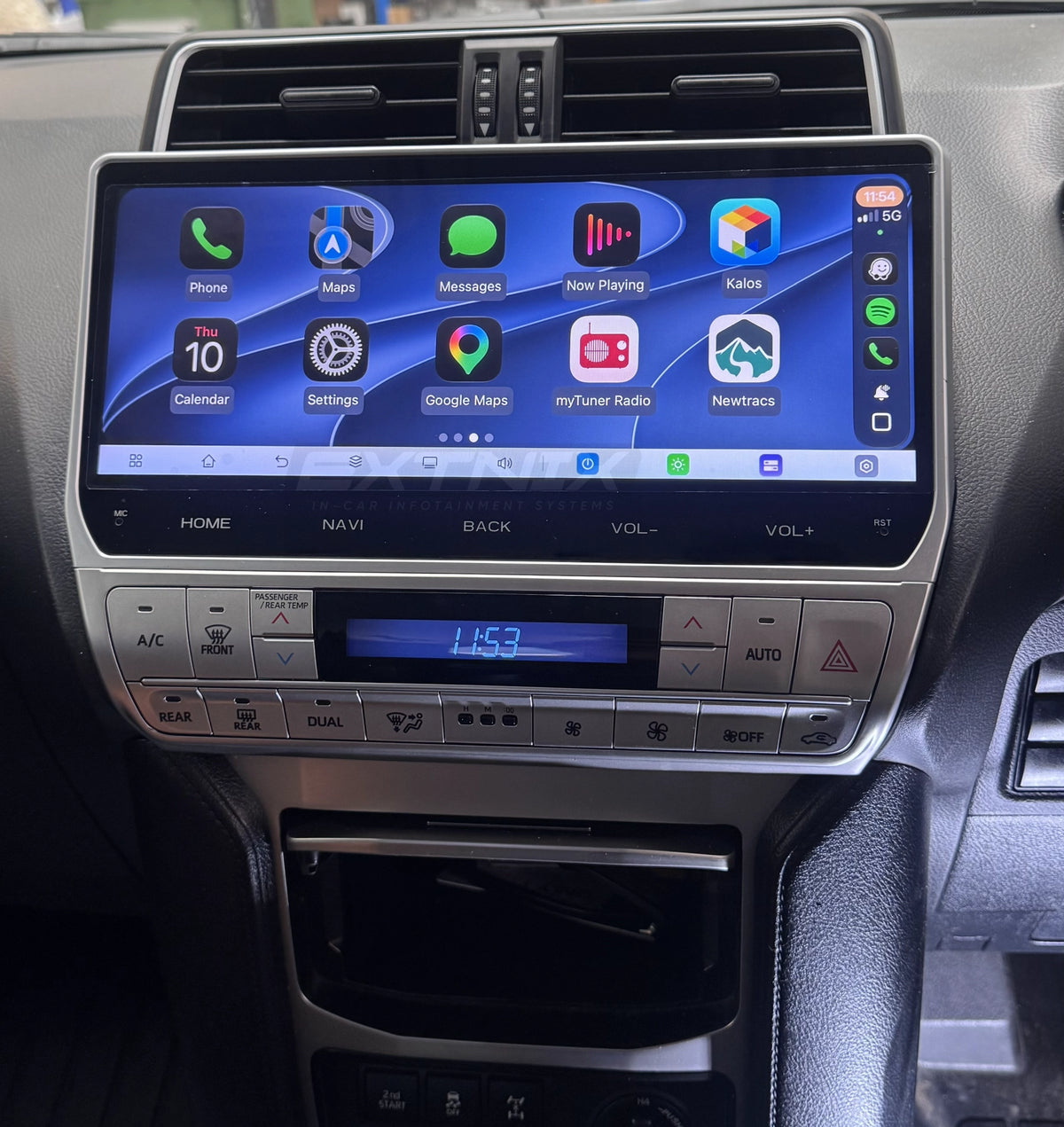 12.3" Wireless CarPlay Head Unit to suit Toyota LandCruiser Prado 150 Series 2018–2023 | Extnix - EXTNIX