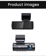 Extnix Dash Camera 2CH 4K Front + 1080P Rear DashCam, Parking Mode and Hardwire Kit