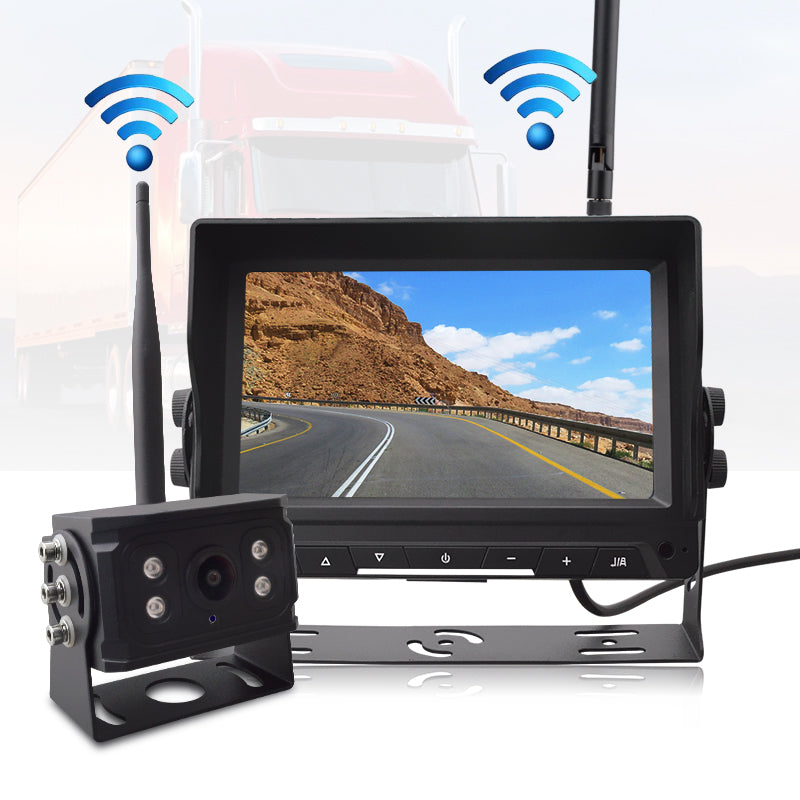 Extnix Digital Wireless Monitor & AHD Reversing Camera System for Caravans Trucks and Trailers