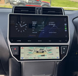Extnix Custom Toyota LandCruiser Prado 150 12.3" Head Unit | Wireless CarPlay & Android Auto (2018–2023) - EXTNIX