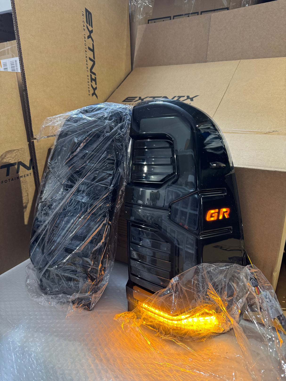 Extnix LED Tail-Lights Suitable For Toyota Hilux N70 2012 -2015 Blacked Out