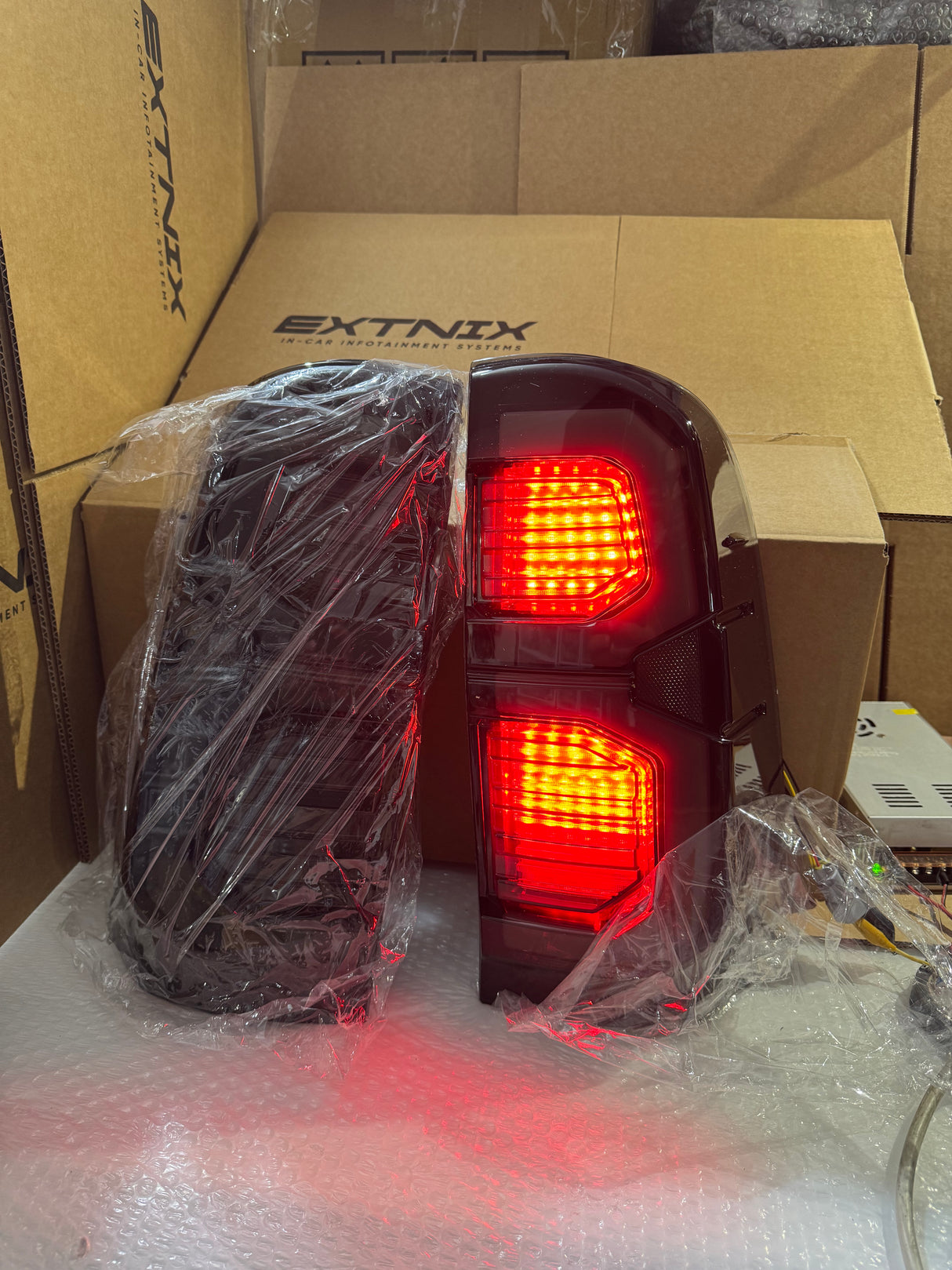 Extnix LED Tail-Lights Suitable For Toyota Hilux N70 2012 -2015 Blacked Out