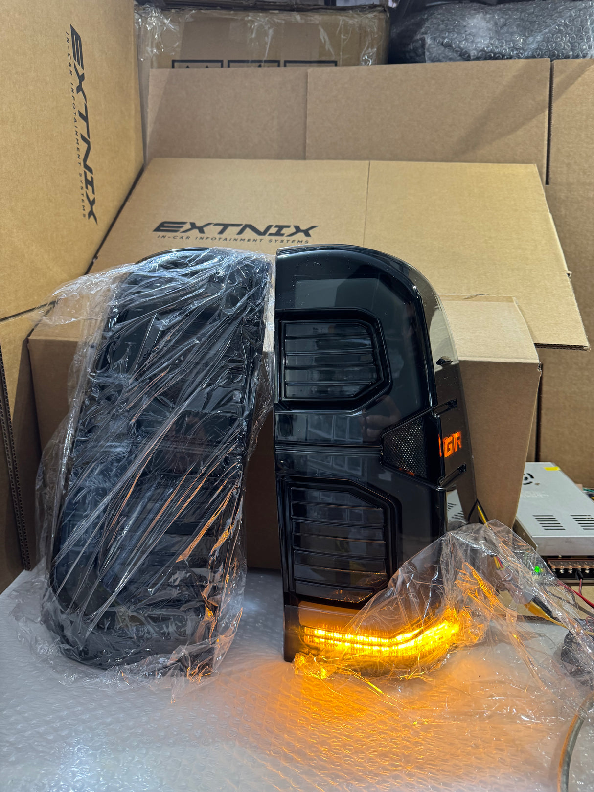 Extnix LED Tail-Lights Suitable For Toyota Hilux N70 2012 -2015 Blacked Out