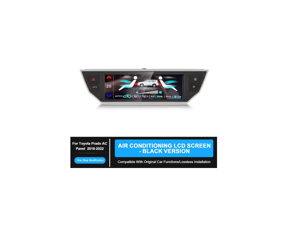 Extnix Digital AC Control Touch Screen Display for Prado 2018 -2024
