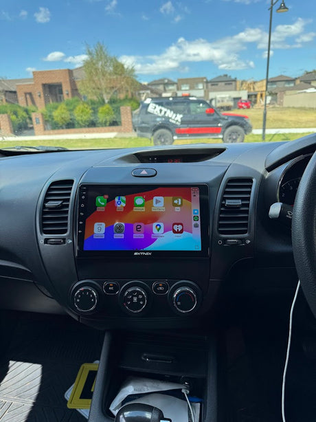 Extnix Kia Cerato K3 Wireless Apple Carplay Head Unit installed