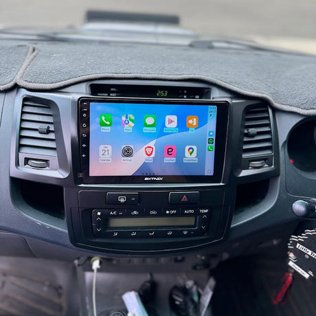 Extnix Toyota Hilux 2012 to 2014 N70 Apple CarPlay Android Infotainment System Upgrade DCC