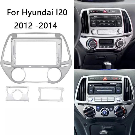EXTNIX 9 Inch Fascia Dash Plate Panel For Hyundai i20 2012 - 2015 - EXTNIX