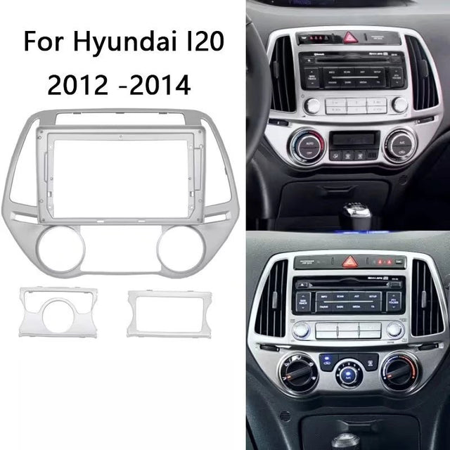 EXTNIX 9 Inch Fascia Dash Plate Panel For Hyundai i20 2012 - 2015 - EXTNIX