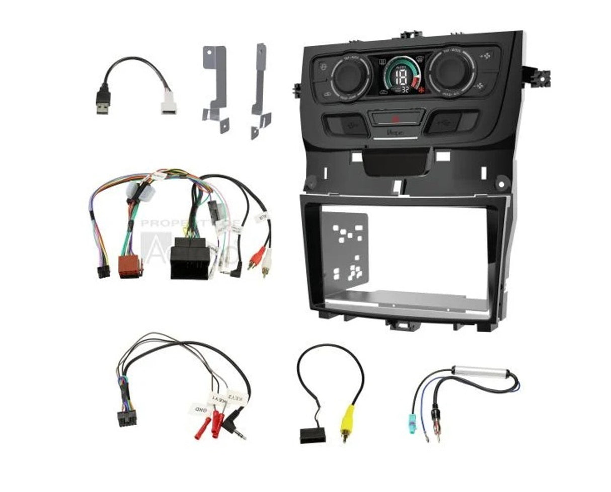 Aerpro FP9550BK Head Unit Install Kit Black fits Holden VE Series 2