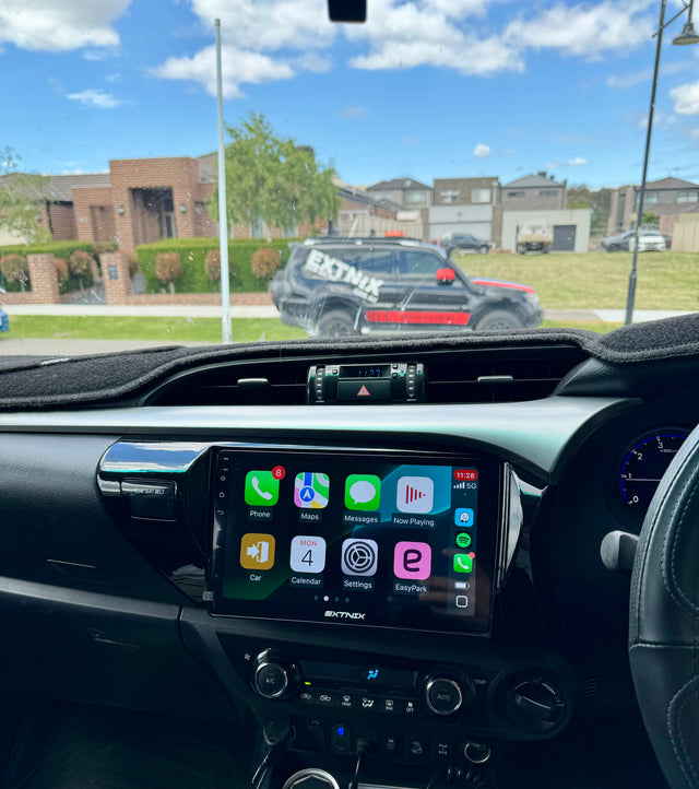 Extnix Toyota Hilux N80 Premiun Wireless Apple Carplay Infotainment System Upgrade