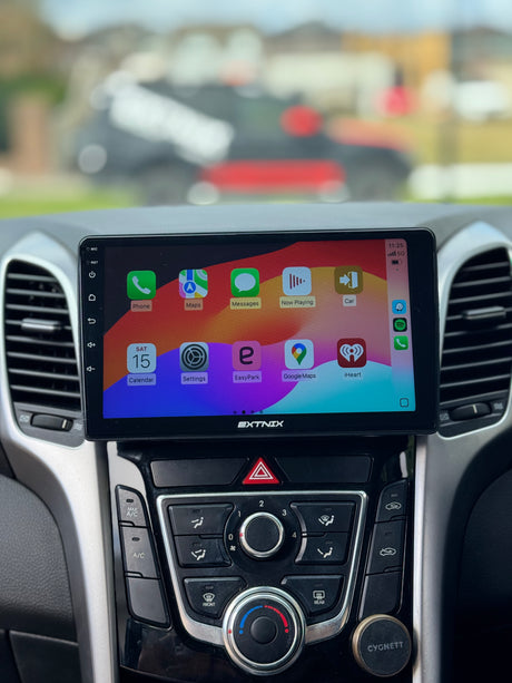 EXTNIX Hyundai i30 2012 - 2017 Wireless Apple Carplay and Android Auto Infotainment System