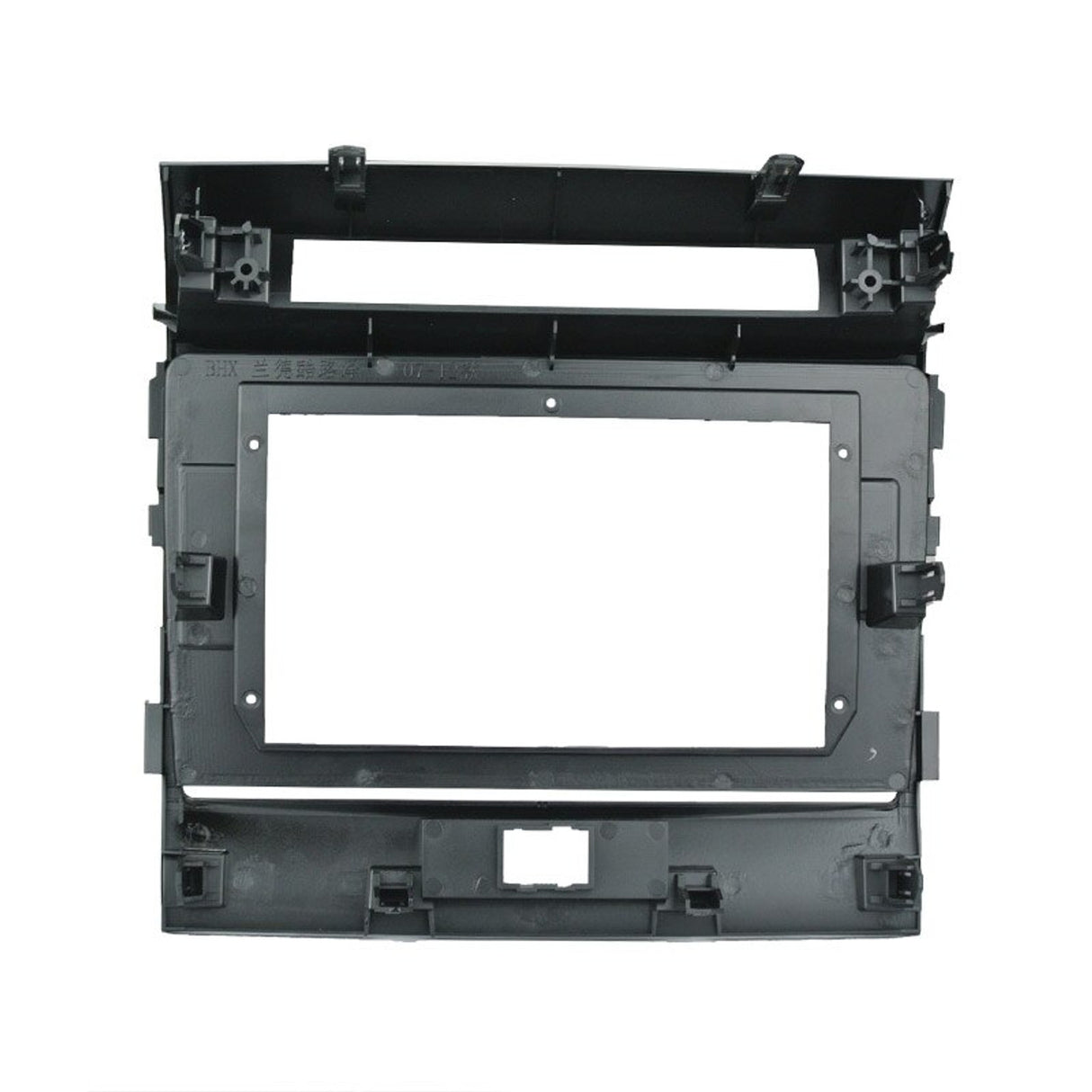 Toyota Landcruiser 200 Series Fascia Frame for 10.1” Screens Matte Black