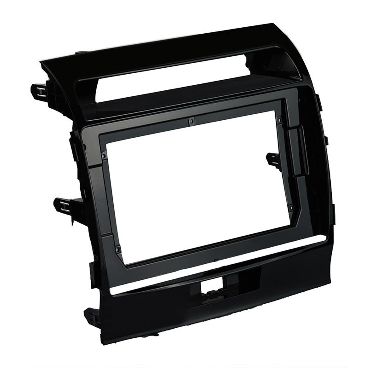 Toyota Landcruiser 200 Series Fascia Frame for 10.1” Screens Matte Black