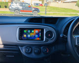 Toyota Yaris 2005 - 2014 7" Wireless Apple CarPlay Android Auto Infotainment System