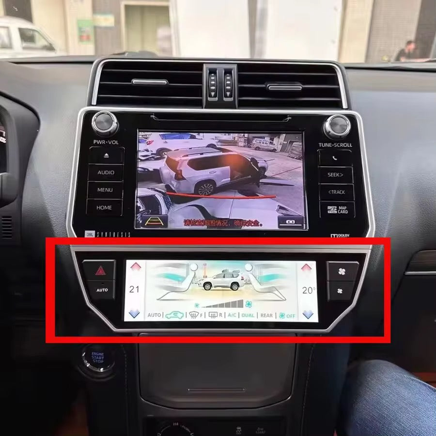 Extnix Digital AC Control Touch Screen Display for Prado 2018 -2024