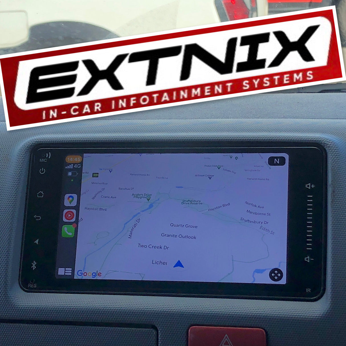 EXTNIX Universal Toyota 7" Wireless Apple CarPlay Android Auto Infotainment System 2003 - 2011 models