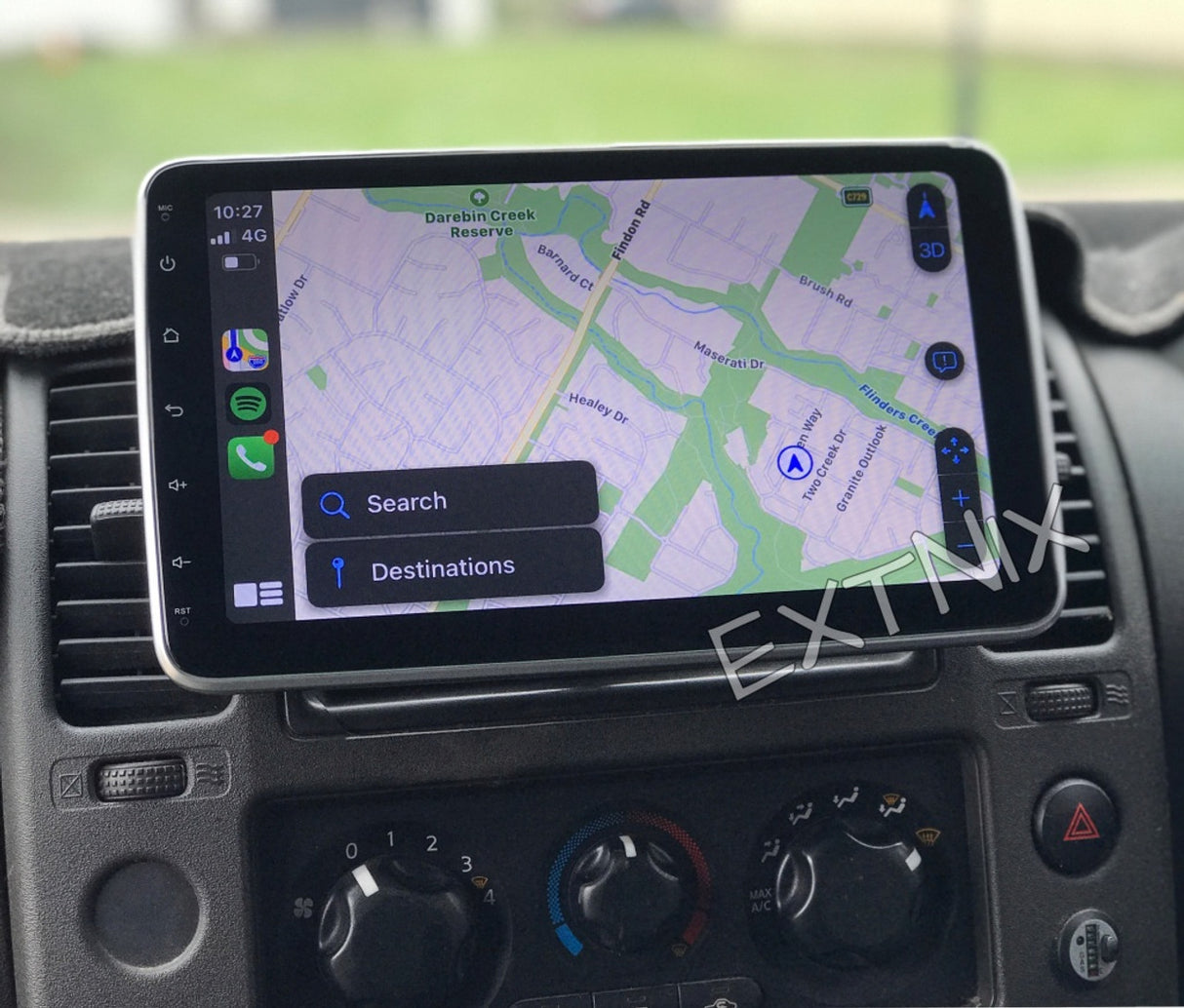 EXTNIX Nissan Navara D40 D22 Patrol GU Pathfinder R51 Apple CarPlay Android Infotainment System