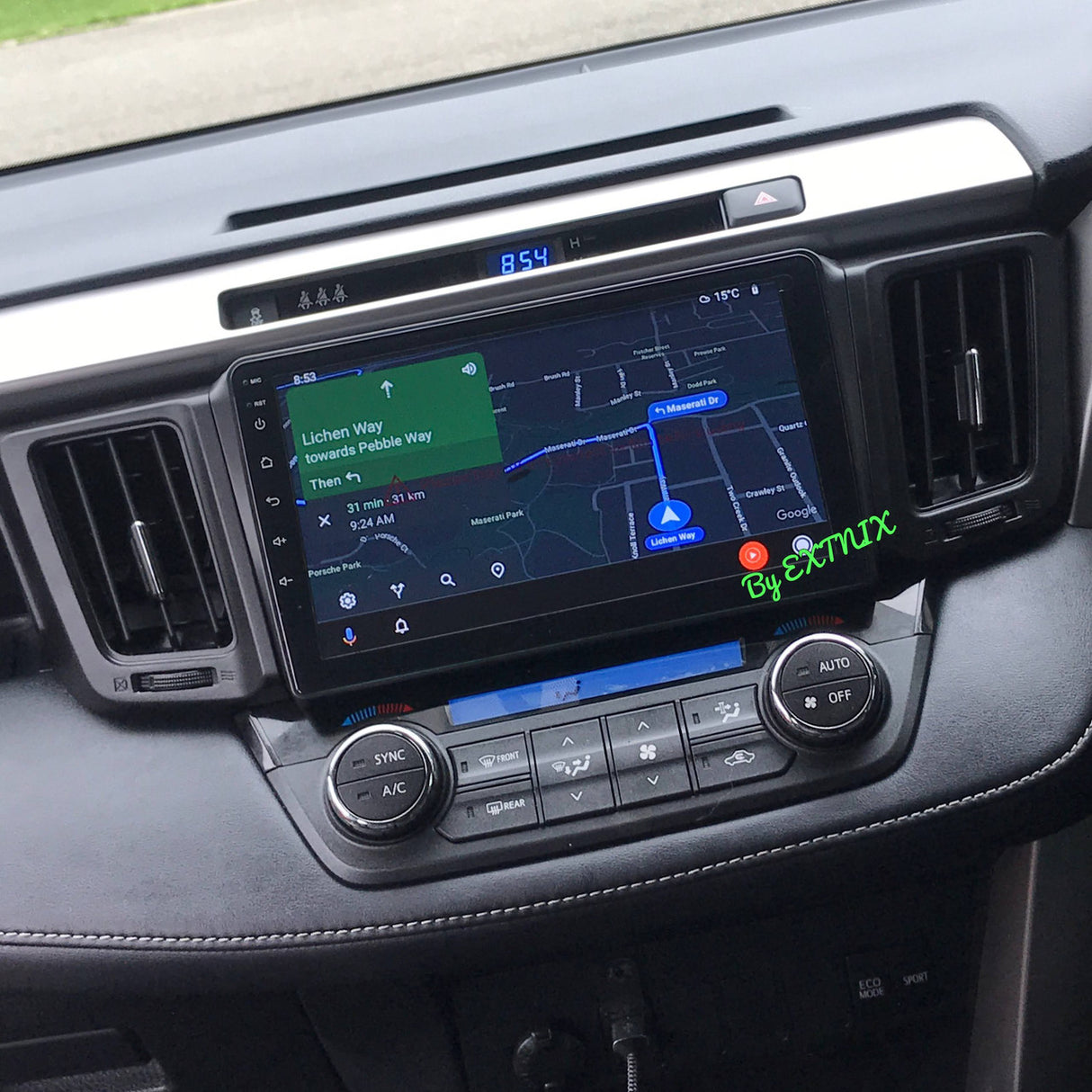 EXTNIX Premium Wireless Carplay Toyota RAV4 Infotainment System