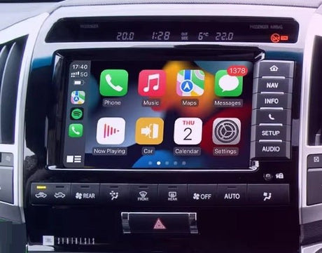 Wireless Apple CarPlay & Android Auto Integration Kit to suit 2007–2020 Toyota LandCruiser LC200 Sahara | Extnix - EXTNIX