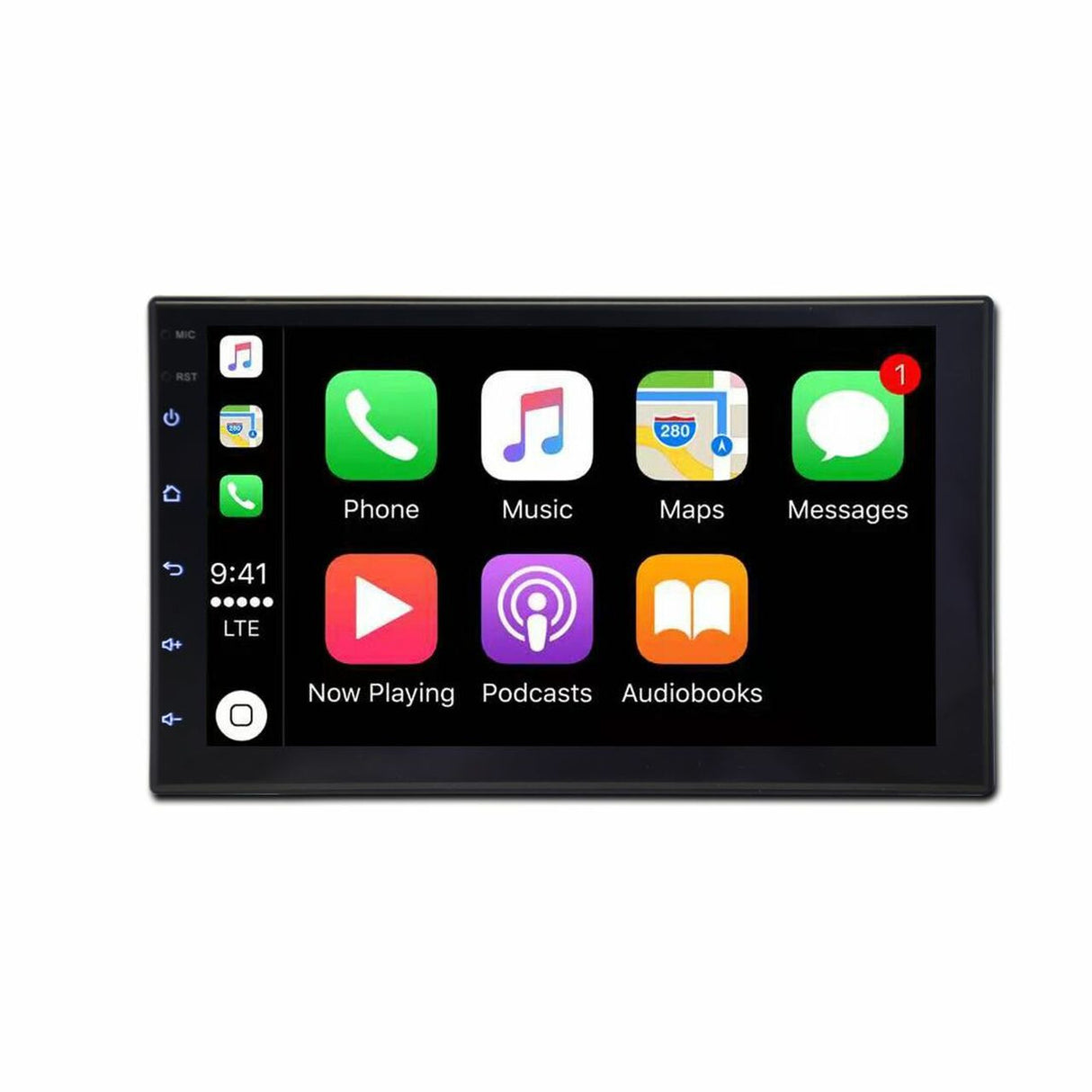 Universal 7" Double Din Wireless Apple CarPlay Android Auto Infotainment System Headunit Upgrade