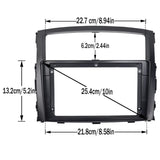Mitsubishi Pajero fascia frame to suit extnix android, pioneer, kenwood & alpine 9 inch head units