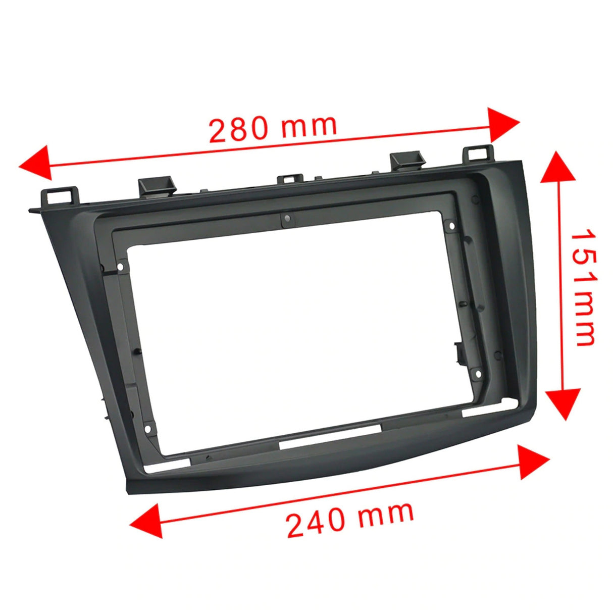 EXTNIX Mazda 3 2009-2012 Fascia Frame for 9” Android head units