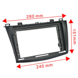 EXTNIX Mazda 3 2009-2012 Fascia Frame for 9” Android head units