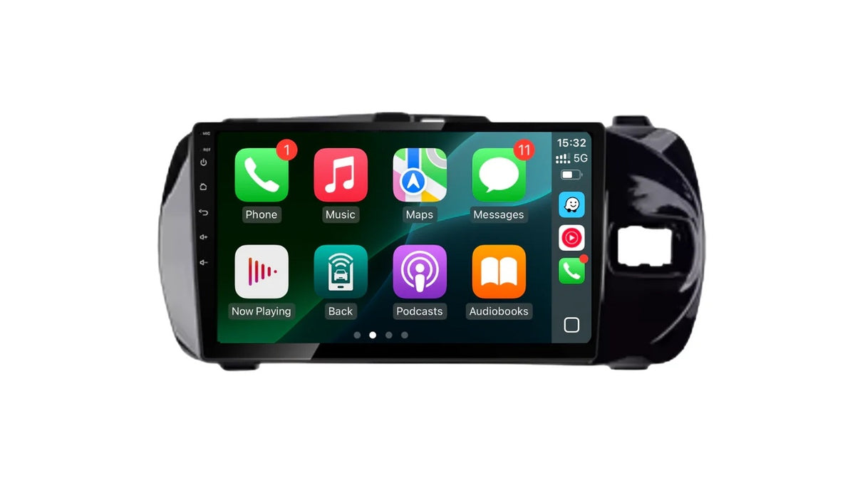 Extnix Wireless Apple CarPlay Android Auto Infotainment System to suit Toyota Yaris 2014 - 2017