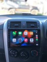 TOYOTA Corolla Sedan 2007-2012 Wireless Carplay Android Auto Headunit Aftermarket Infotainment System by Extnix