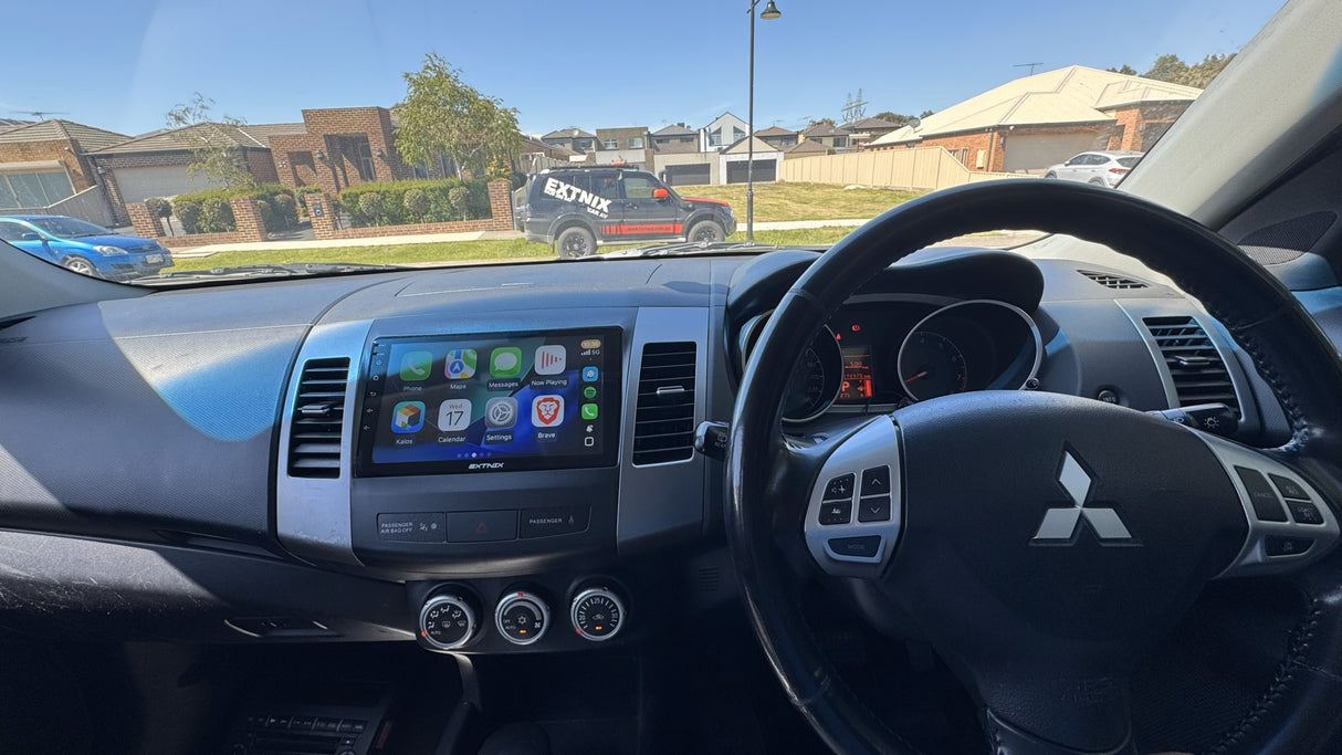 Mitsubishi Outlander ZG ZH Apple CarPlay Android Auto Infotainment System Rockford Compatible