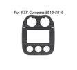 EXTNIX 10 Inch Fascia Dash Plate Panel For Jeep Compass and Patriot 2010-2016 - EXTNIX