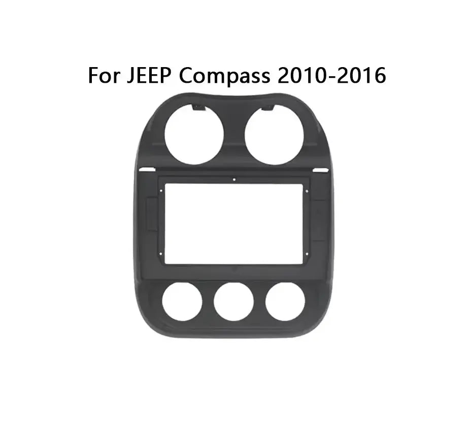 EXTNIX 10 Inch Fascia Dash Plate Panel For Jeep Compass and Patriot 2010-2016 - EXTNIX