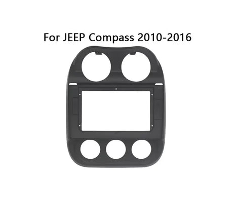 EXTNIX 10 Inch Fascia Dash Plate Panel For Jeep Compass and Patriot 2010-2016 - EXTNIX