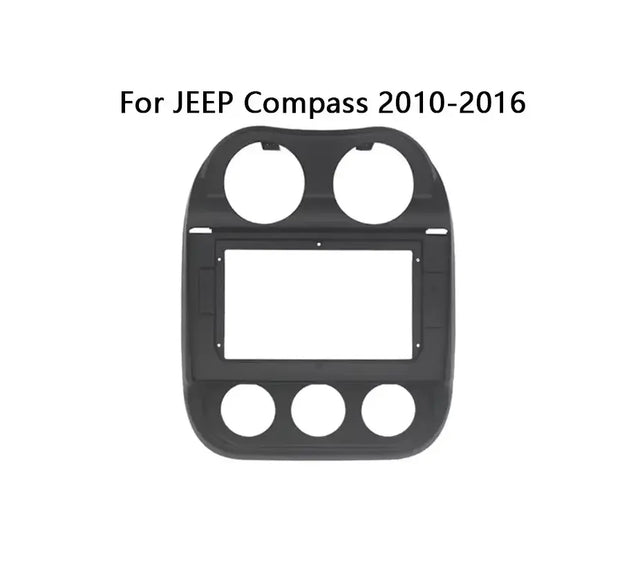 EXTNIX 10 Inch Fascia Dash Plate Panel For Jeep Compass and Patriot 2010-2016 - EXTNIX