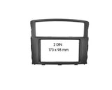 Mitsubishi Pajero fascia frame to suit extnix android, pioneer, kenwood & alpine 9 inch head units - EXTNIX