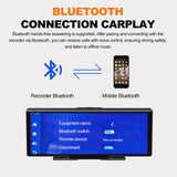 Universal Wireless Apple CarPlay Android Auto 10.26" Dashboard Mounting System with Reverse Camera